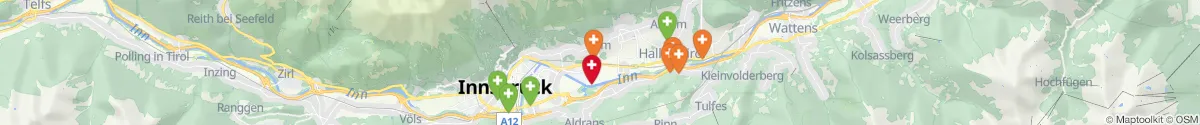Map view for Pharmacies emergency services nearby Ampass (Innsbruck  (Land), Tirol)